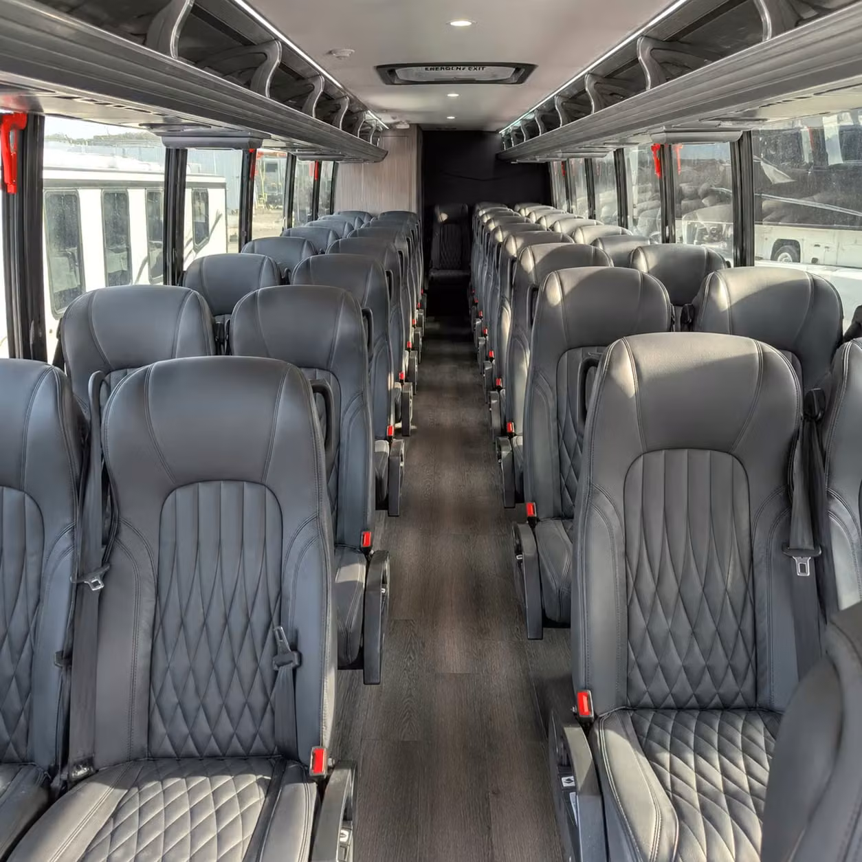 28 passenger minibus inside