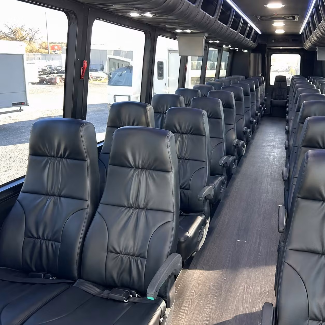 30 passenger minibus interior