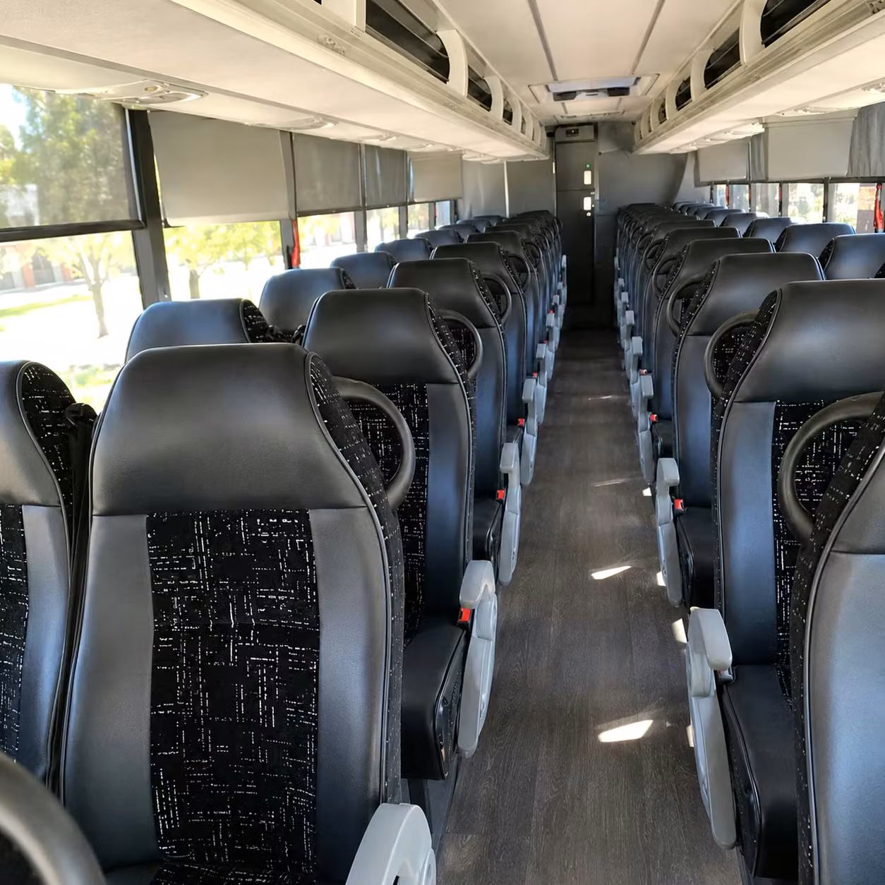 torrance charter bus interior