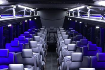 Torrance Charter Bus Interior