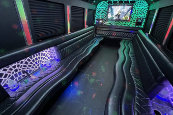 Torrance Limo Bus Interior